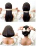 Floral Patterned Hair  Bun Maker